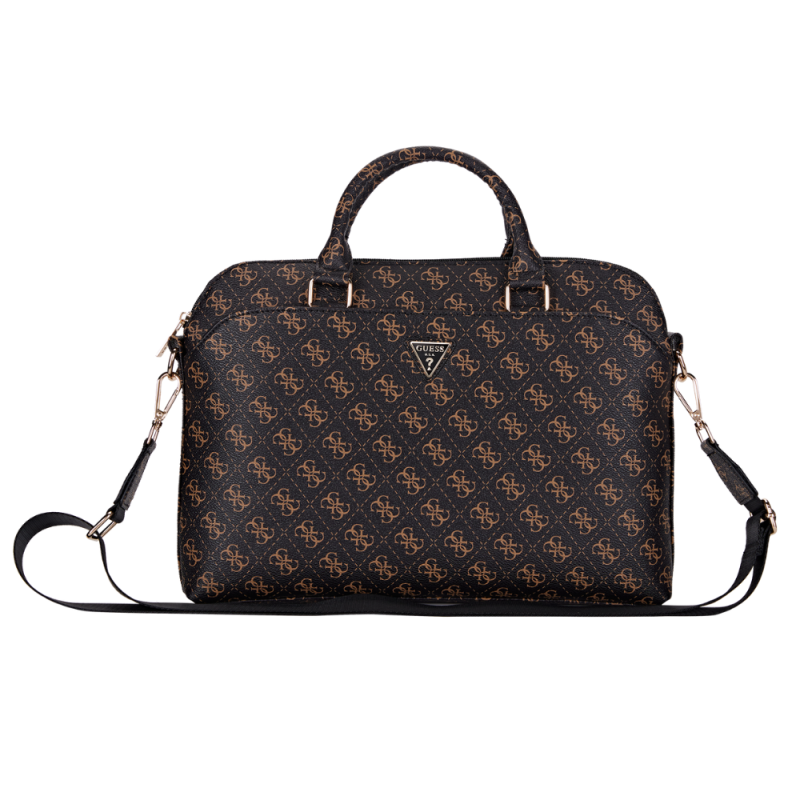 Housse pour ordinateur 4G Zipper Pocket Triangle Logo Guess GUCB15PG4TGNK – 15" Noir — Accessoire · Smarty Paris 18e